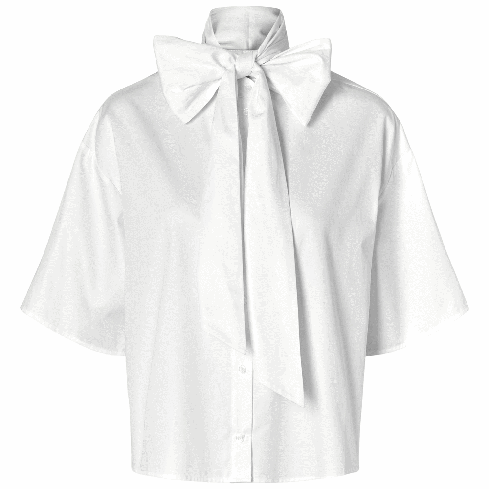 Selected Femme Juno Bow Shirt